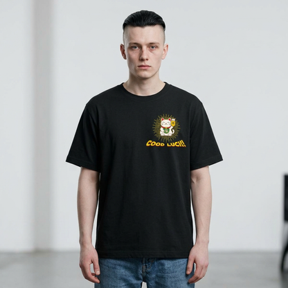 Good Luck Neko Box Tee