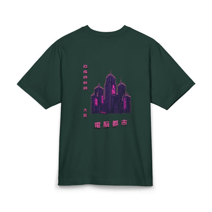 Osaka Japan Cyberpunk Box Tee
